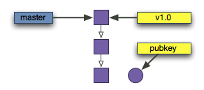 Repo with a public key